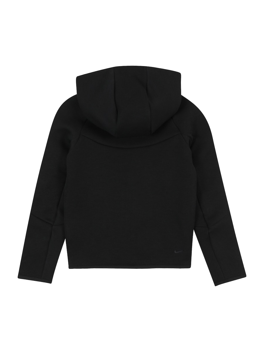 Толстовка с капюшоном на молнии Nike Sportswear TCH FLC, черный — фото 2