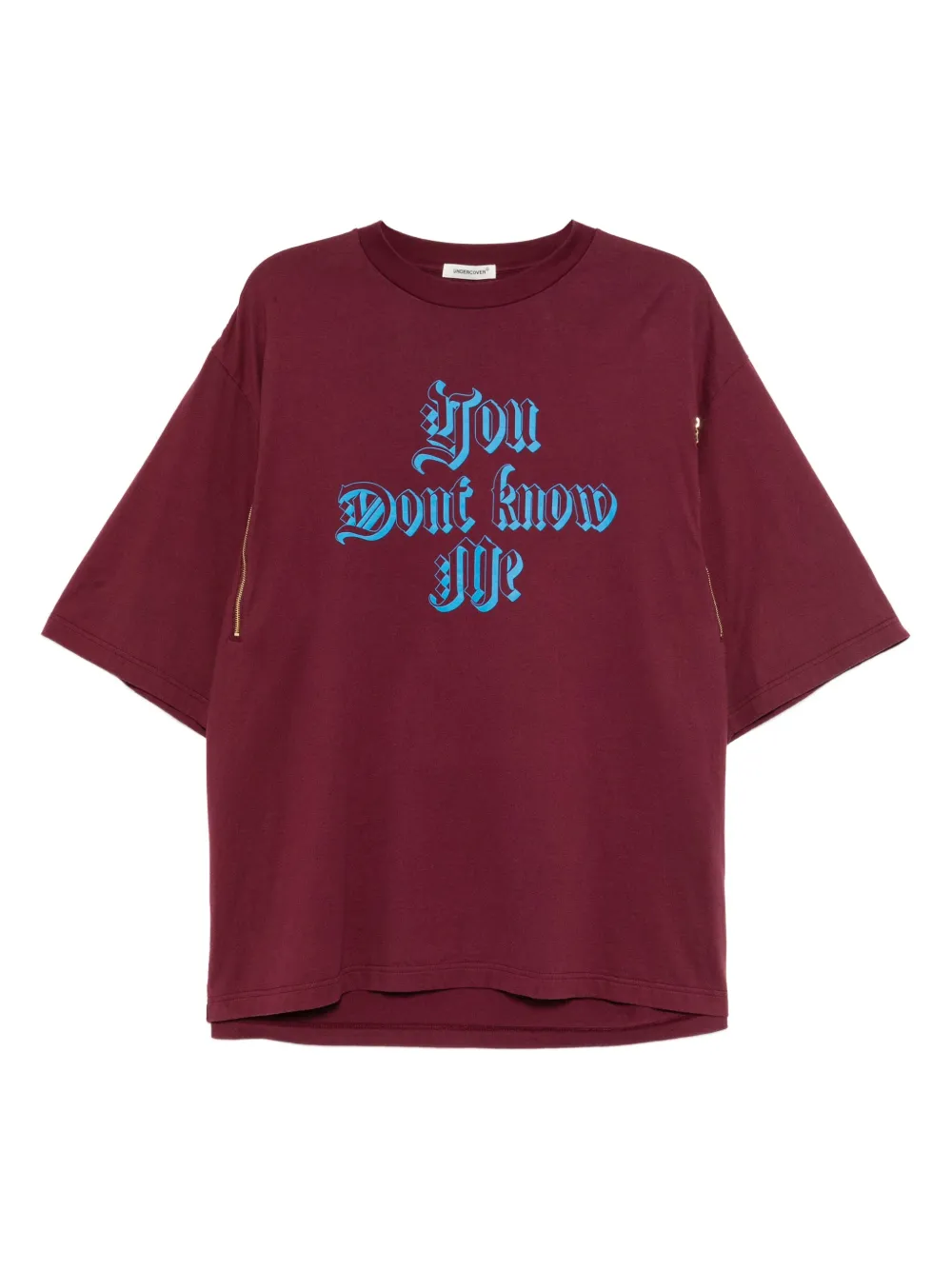 

Футболка с принтом Undercover, красный