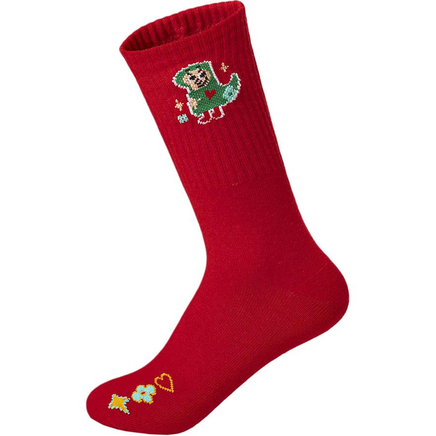 

ASICS Yishujia, Lianmingkuan городские светящиеся модные носки 1 упаковка china red детские