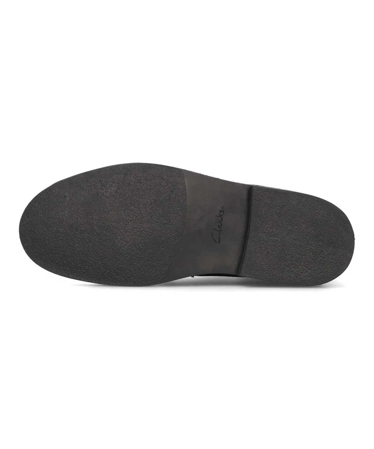 Ботинки мужские Desert Boots Evo Clarks на шнуровке из замши 3 см чёрный — фото 4