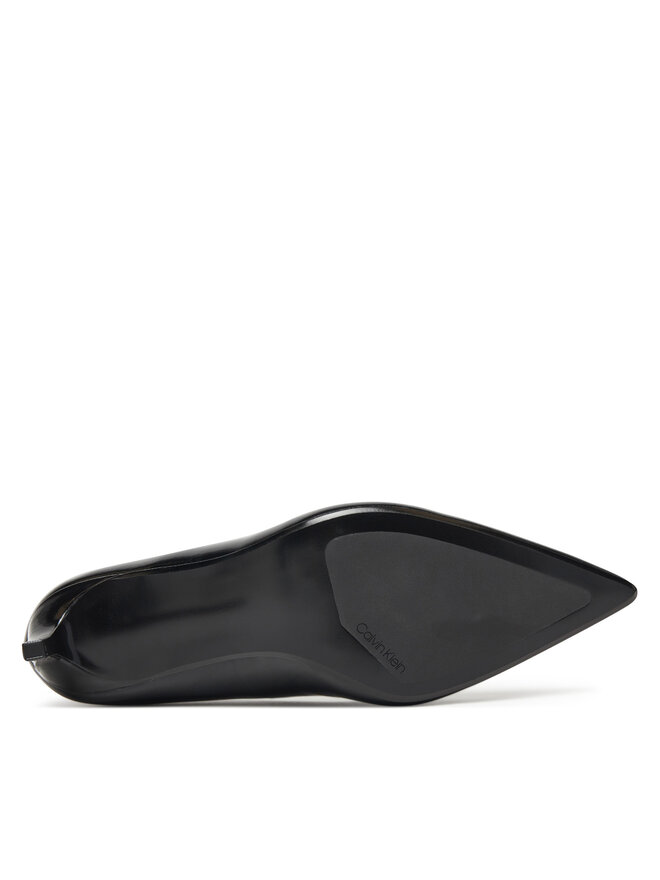 Туфли на высоком каблуке Ess Stiletto 70 Shiny Lth HW0HW02828 Calvin Klein, черный — фото 4