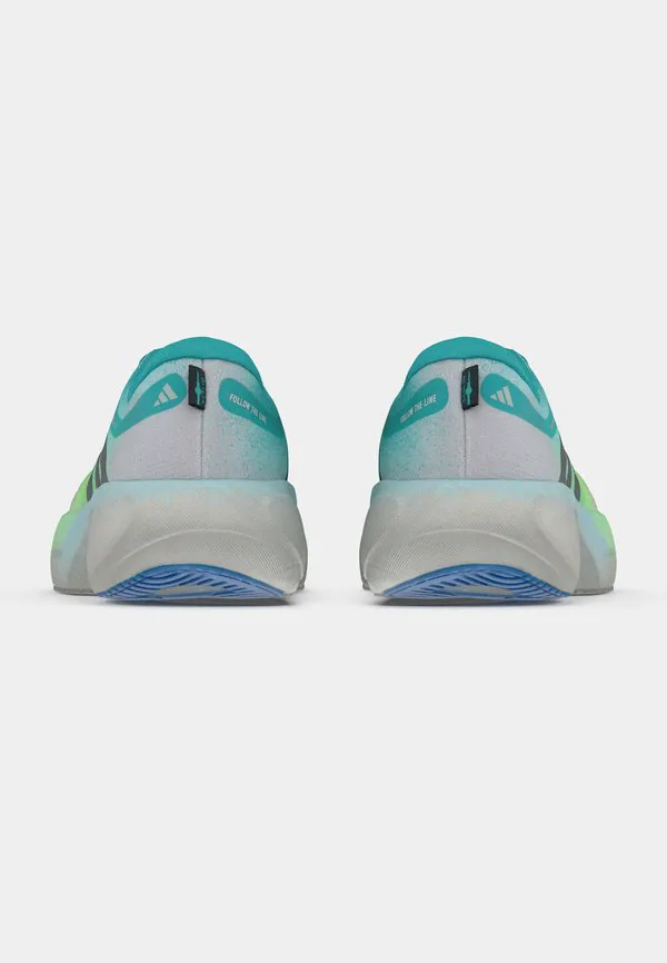 Кроссовки для бега по шоссе supernova rise 3 Adidas Performance, Grey Two/Iron Metallic/Lime Burst — фото 4