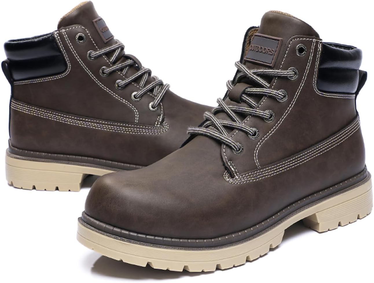 

Женские походные ботинки ZEENXIUYA, мужские чукка-бутсы, противоскользящие, для активного отдыха, повседневные, водонепроницаемые, легкие и удобные ботинки на шнуровке до щиколотки, Bronze