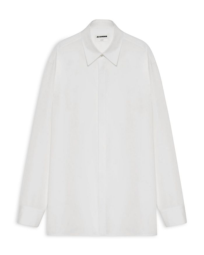 

Понедельник AM Рубашка с длинным рукавом Jil Sander, белый