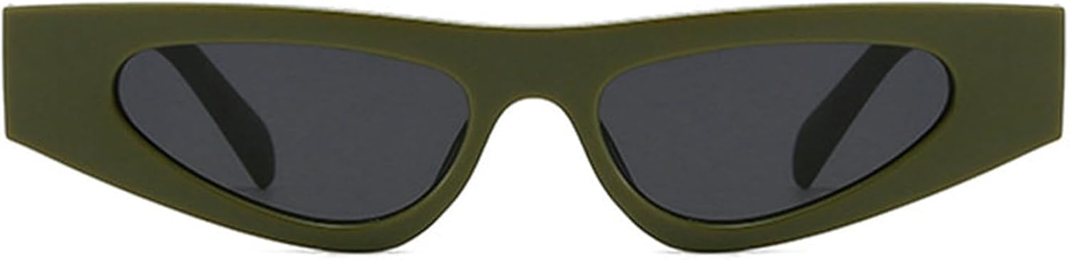 

Солнцезащитные очки Willochra Retro Small Oval Cat Eye для женщин и мужчин, модные очки-«кошачий глаз», треугольные узкие очки в стиле 90-х с леопардовым принтом, защита от ультрафиолета UV400, C4