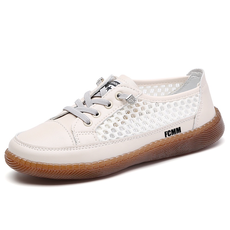 

Дышащие повседневные детские кроссовки для подростков FCMM, бежевый