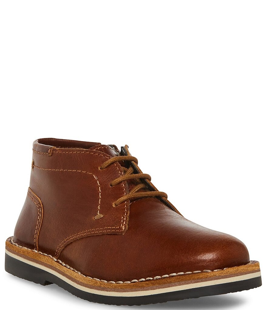 

Кожаные ботинки чукка Steve Madden для мальчиков T-Harkeen (для младенцев), коричневый