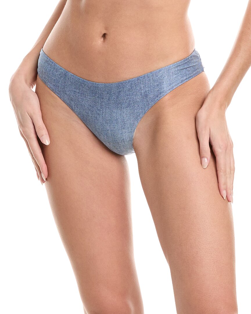 

Плавки бикини PQ Swim Basic со сборками, синий