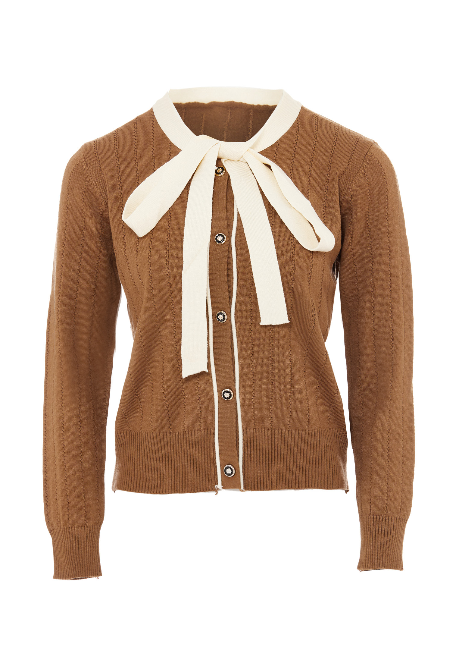 

Толстовка NAEMI Cardigan, кофе