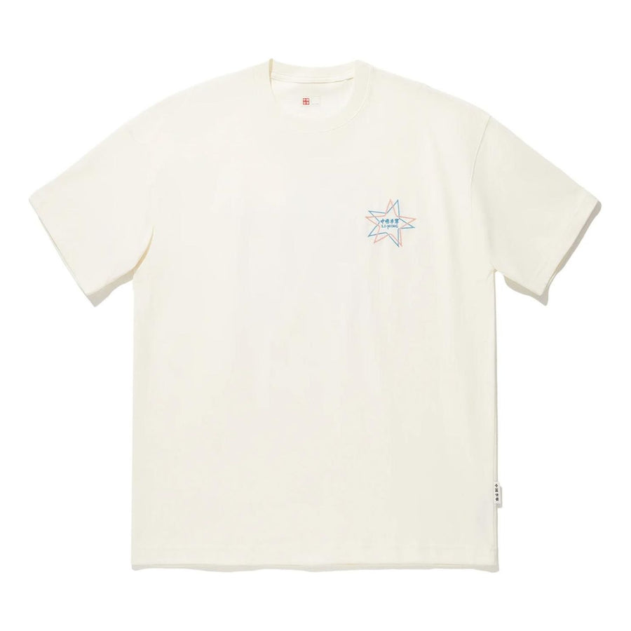 

Футболка Li-Ning Star Graphic T-shirt 'Beige', бежевый