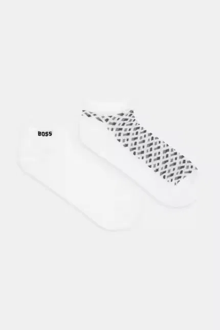 Носки 2 пары AS Monogram CC BOSS, белый