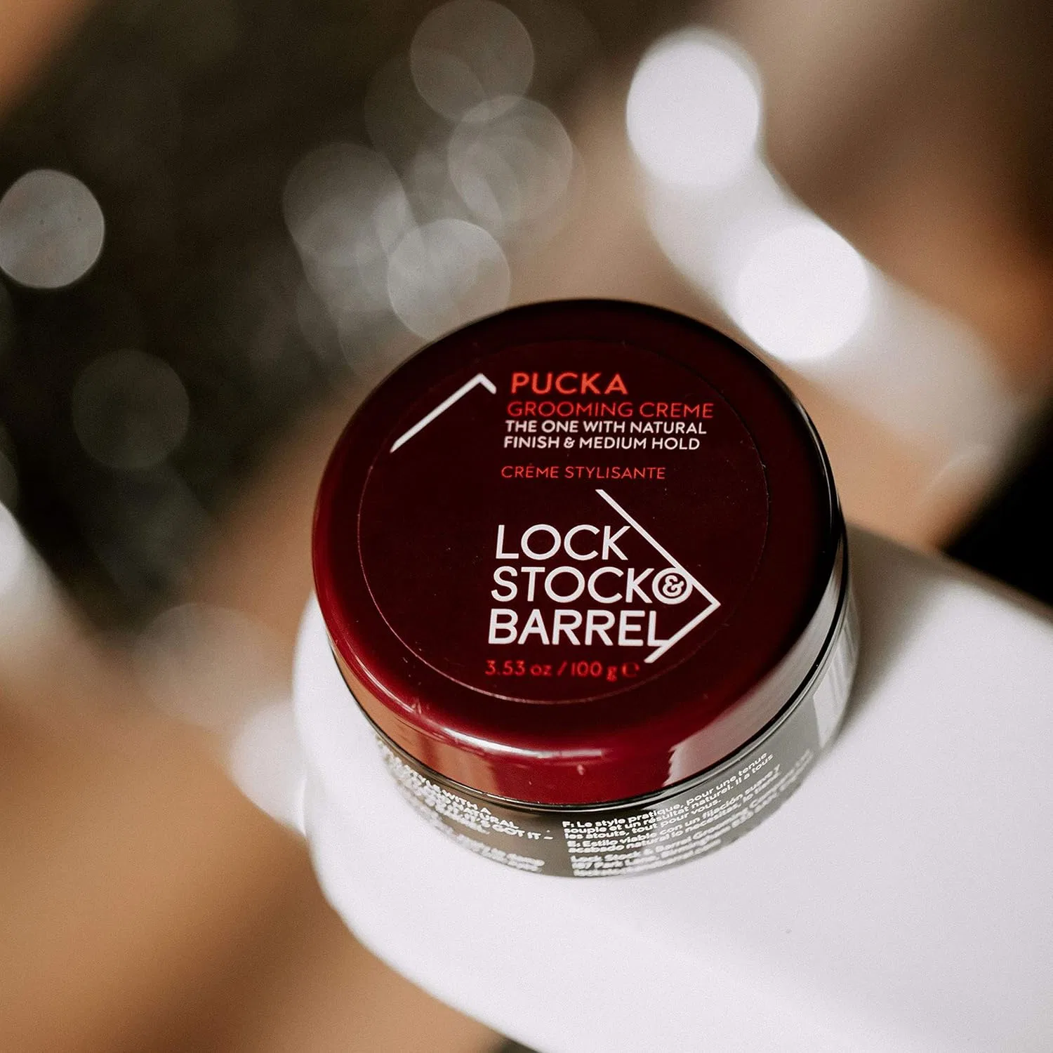 Крем для укладки волос «Pucka Grooming Cream» от Lock Stock & Barrel, 100 г Lock Stock & Barrel — фото 4