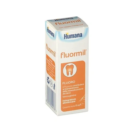 

Fluormil Пищевая добавка на основе фторида 15 миллилитров Humana