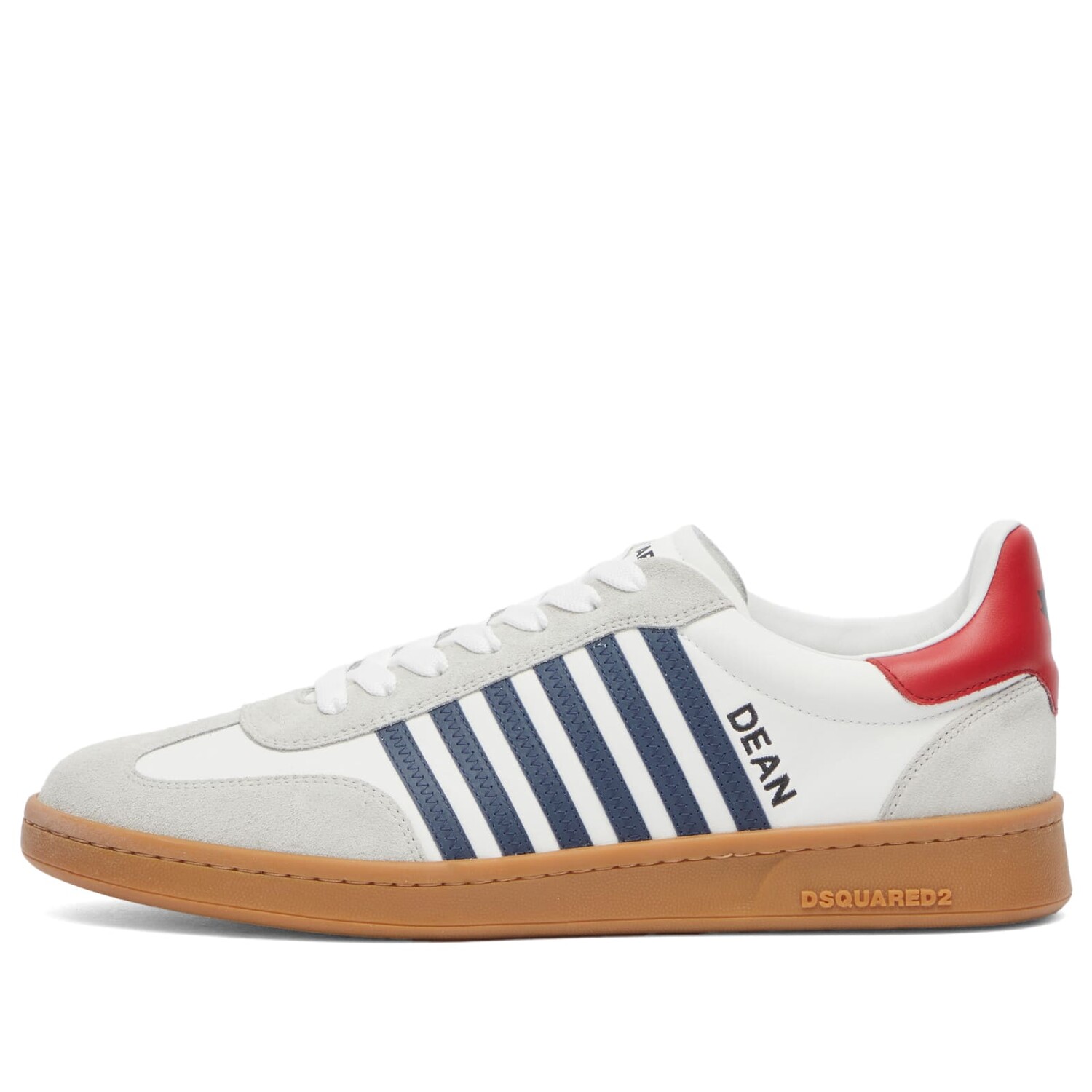 

Кроссовки Dsquared2 Boxer Sneakers, цвет White, Blue & Red, Белый, Кроссовки Dsquared2 Boxer Sneakers, цвет White, Blue & Red