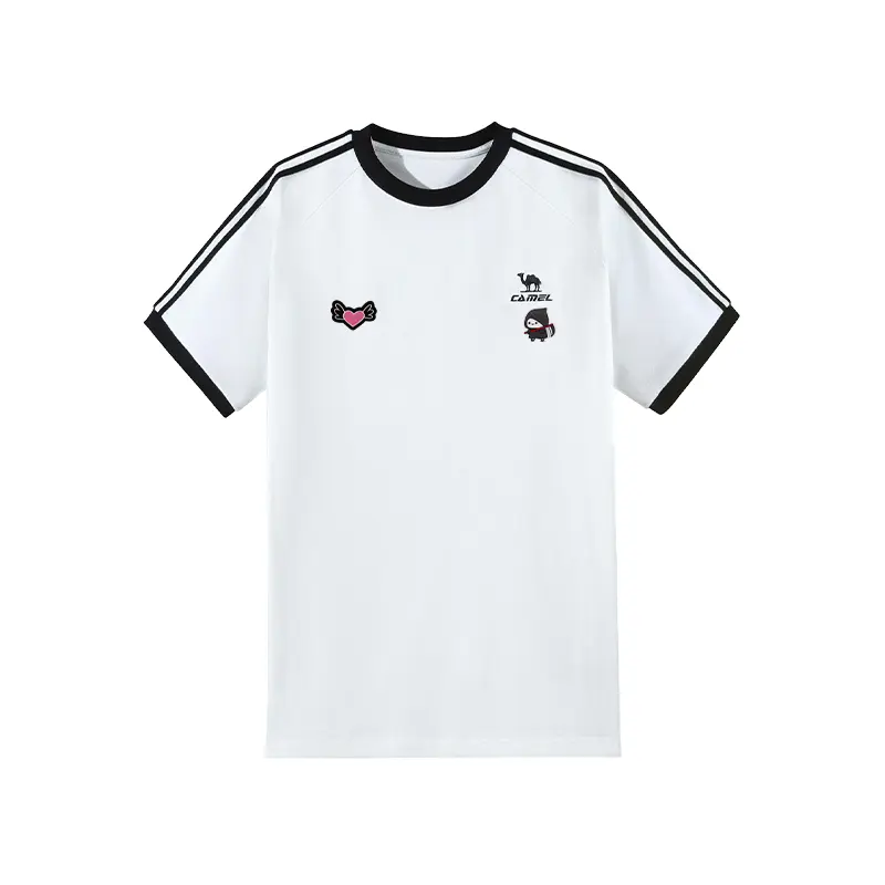 

CAMEL Футболка с коротким рукавом Unisex White