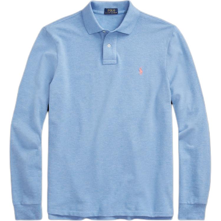 

Поло мужское slim fit Polo Ralph Lauren, синий