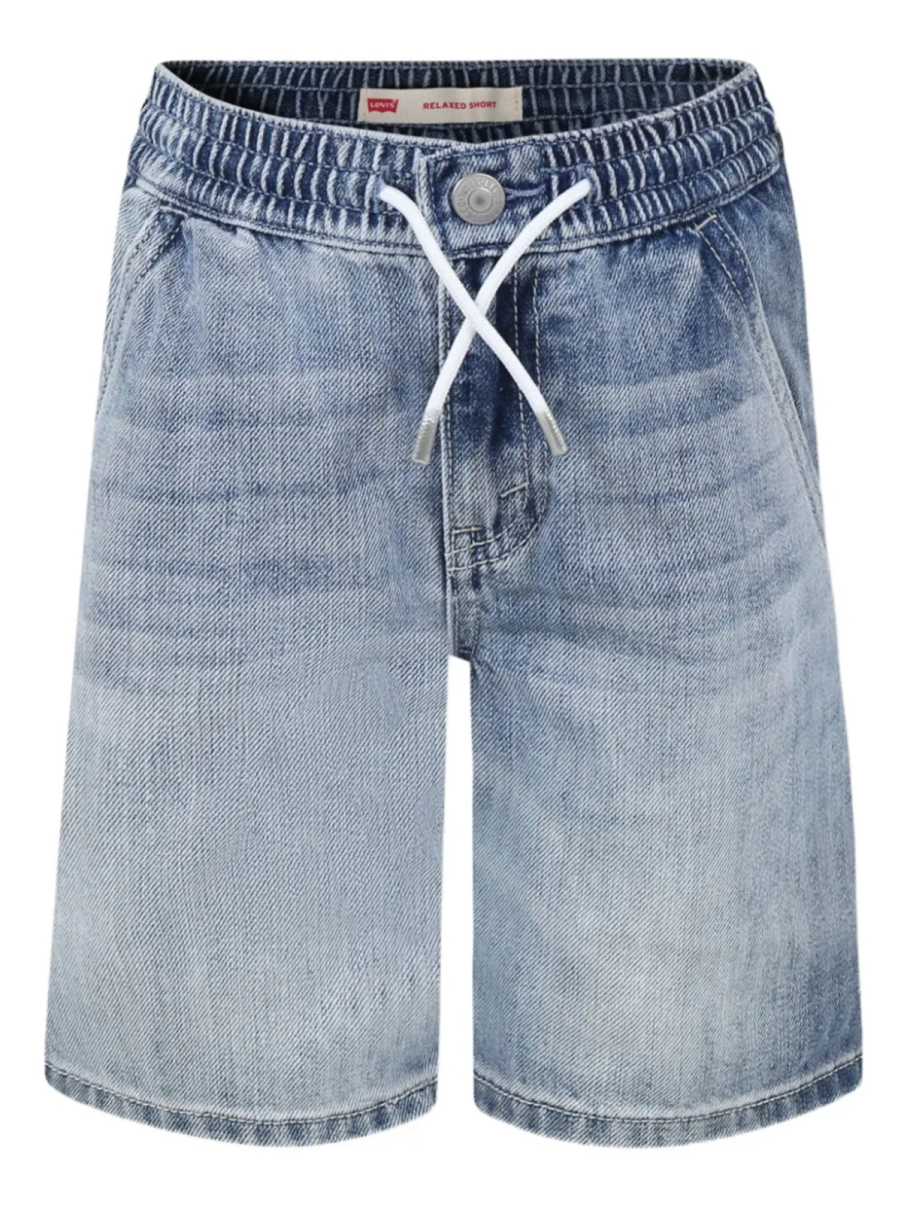 

Шорты из стираного денима Levi's Kids, синий