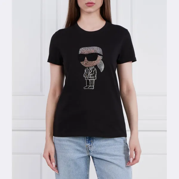 

Футболка стандартного кроя Ikonik 2.0 Karl Lagerfeld, черный