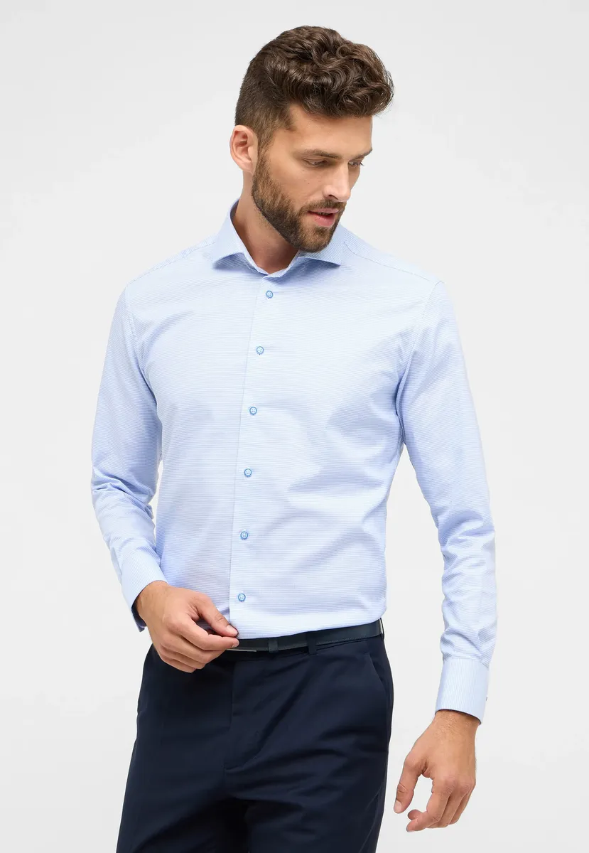 

Рубашка Eterna с длинными рукавами "MODERN FIT", голубой