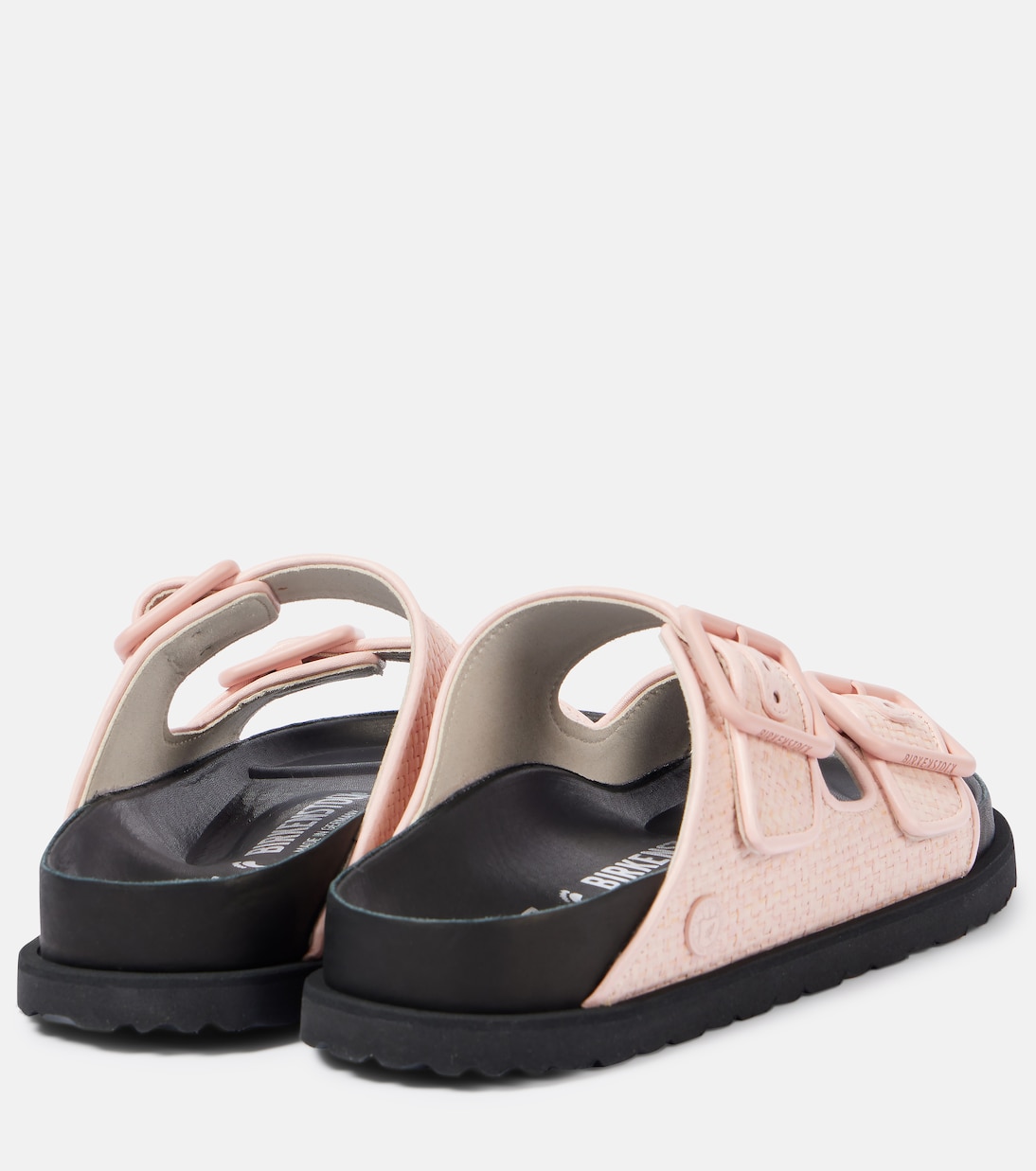 Сандалии из рафии Arizona Luxe Birkenstock 1774, Chintz Rose — фото 3