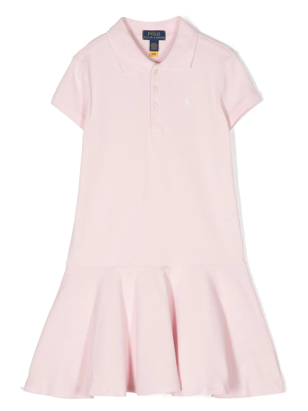 

Платье Polo Pony с воротником поло POLO RALPH LAUREN KIDS, розовый