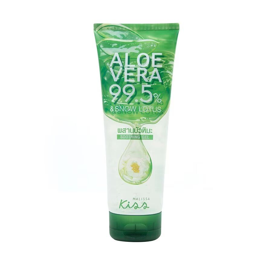 

Malissa Kiss Алоэ Вера 99,5 Успокаивающий гель Snow Lotus 230 г, White