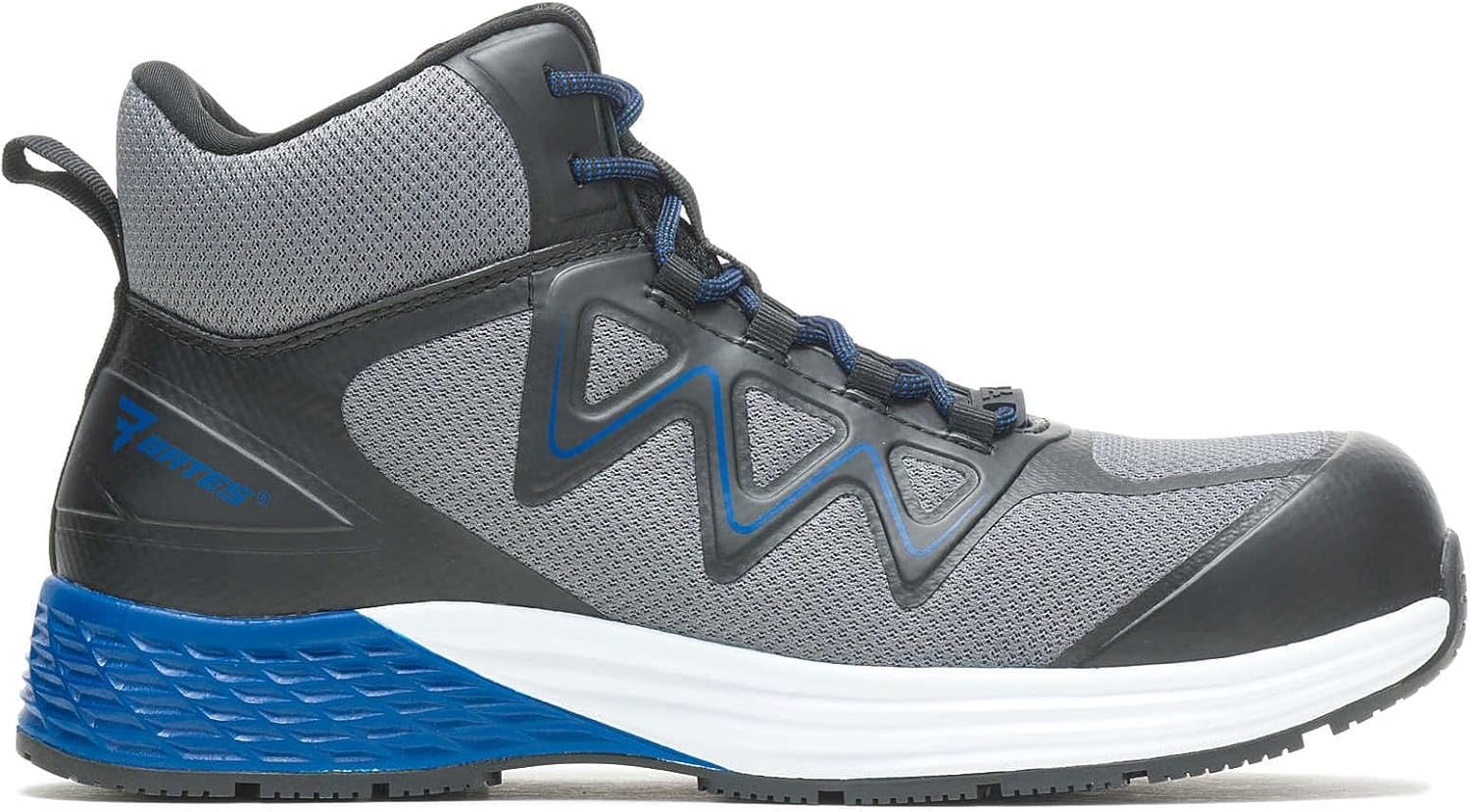 

Мужские ботинки Bates Rush Mid Work с композитным носком для военных и тактических целей, серый