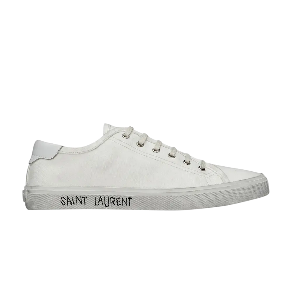 Ботинки Saint Laurent Malibu, белый