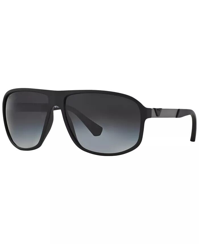 

Мужские солнцезащитные очки, градиент EA4029 Emporio Armani, черный