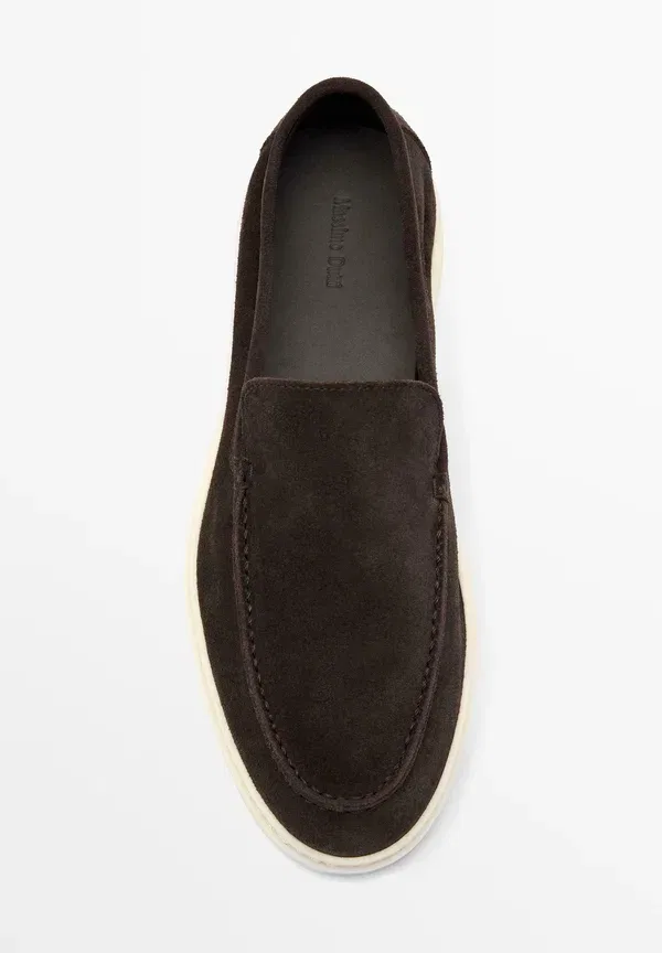 Лоферы Massimo Dutti, темно-коричневые — фото 4