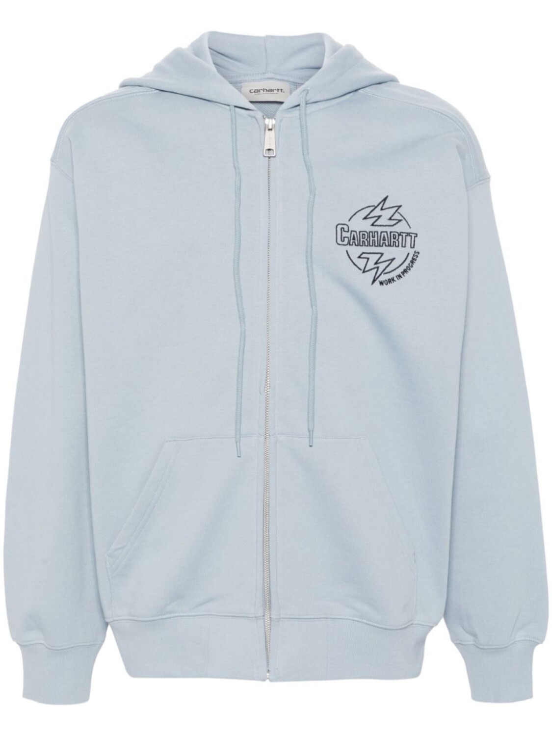 

Carhartt WIP худи с вышитым логотипом, синий