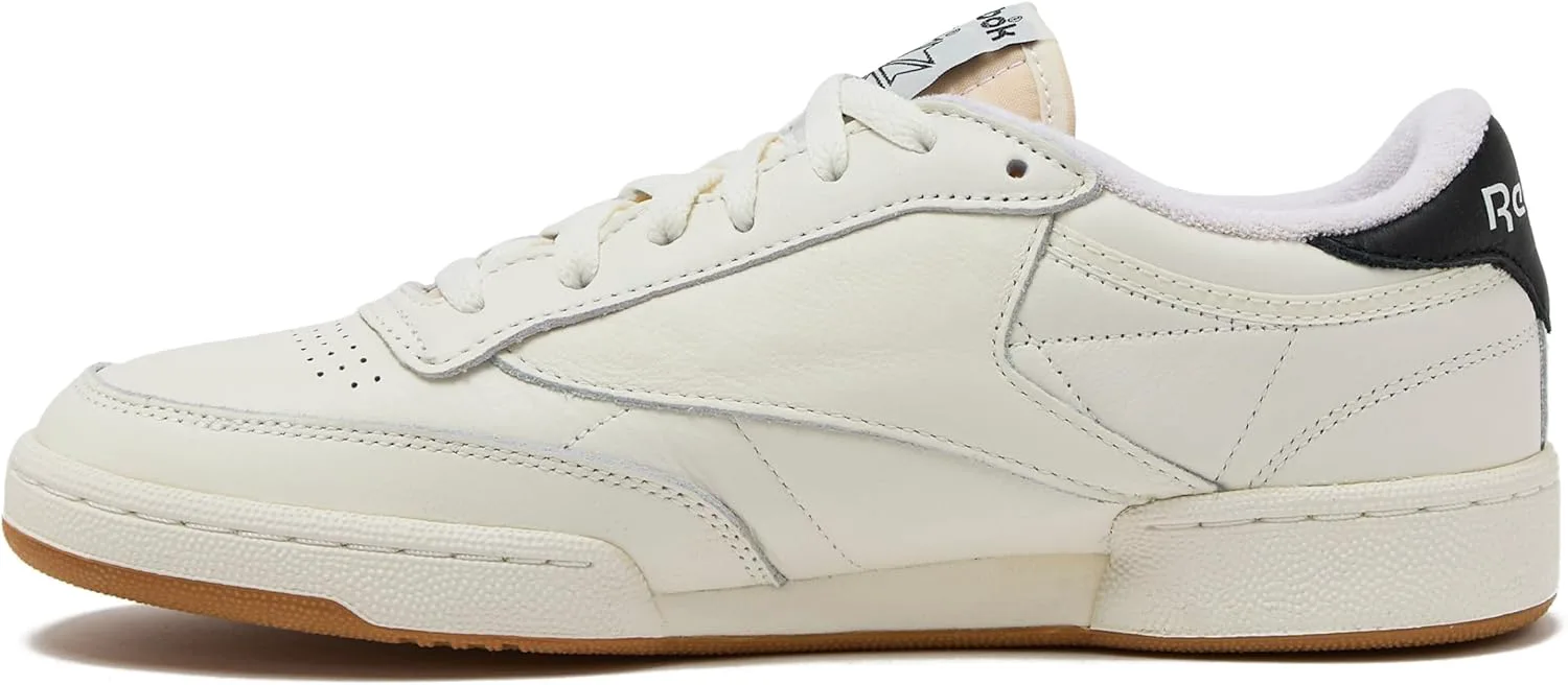 Мужские винтажные теннисные кроссовки Reebok Club C 85, черный — фото 2