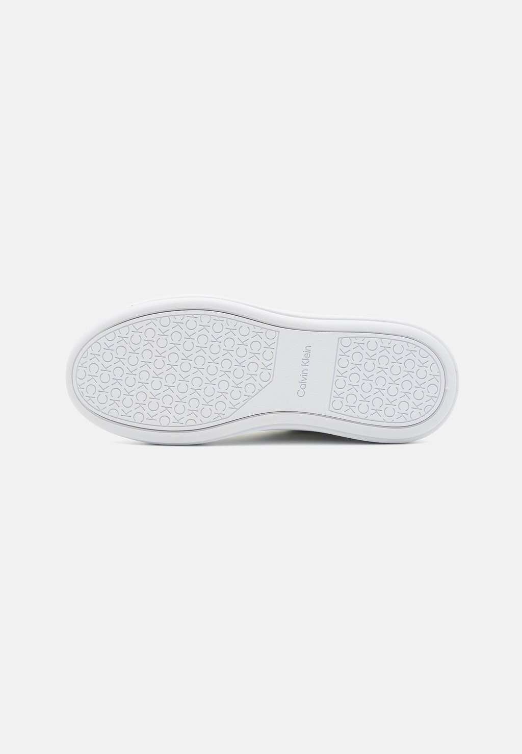 

Кроссовки на шнуровке CUPSOLE LACE UP MONO Calvin Klein, белый