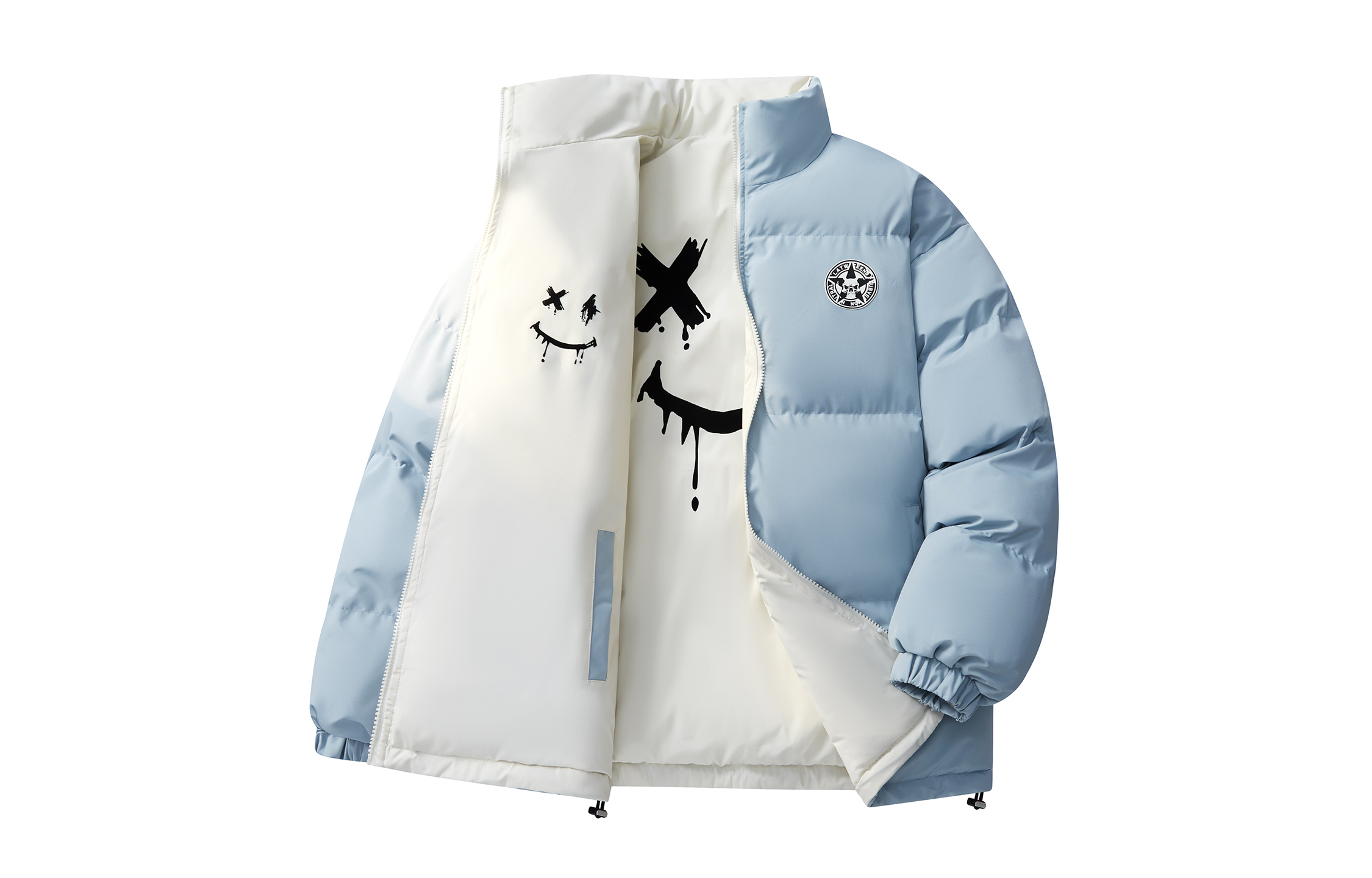 

LA'T.WEEKEND Пуховик Unisex, Sky Blue (Bread Style-5878)