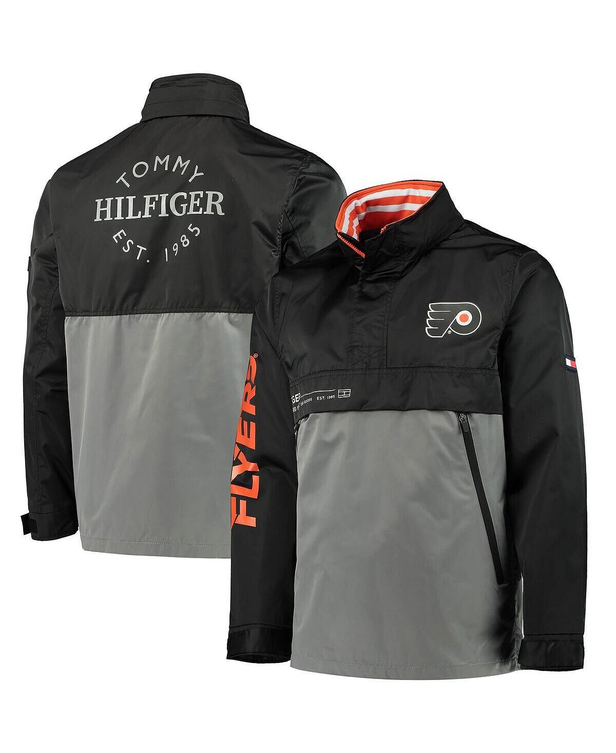 

Мужская черно-серая куртка с капюшоном Philadelphia Flyers Anorak с молнией в четверть Tommy Hilfiger, Черный, Мужская черно-серая куртка с капюшоном Philadelphia Flyers Anorak с молнией в четверть Tommy Hilfiger