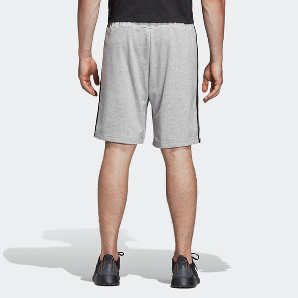 Шорты Men's adidas Stripe Logo Training Knit Casual Sports Shorts Gray, мультиколор — фото 4