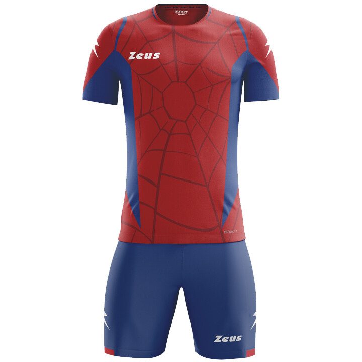 

Комплект джерси Zeus Kit Hero с шортами королевского красного цвета