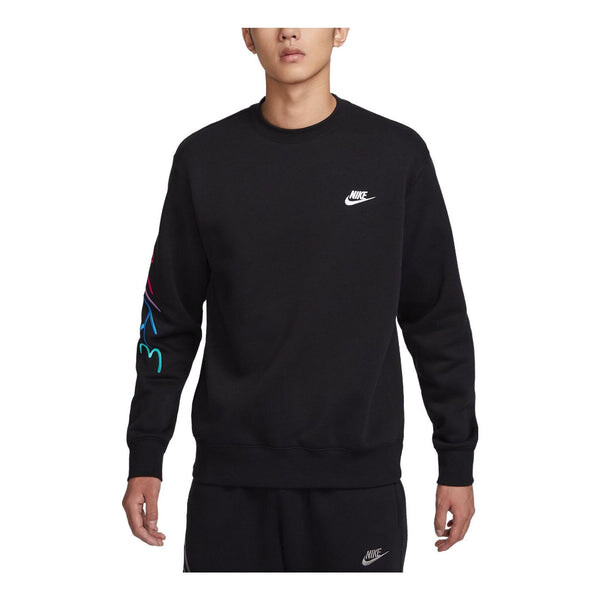 

Свитер клубный флисовый свитер Nike, черный