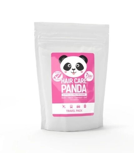 

Noble Health, Hair Care Panda, витамины для волос в желе Travel Pack, 14 шт.