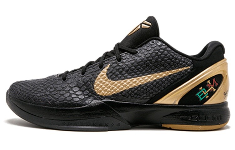 

Кроссовки Nike Zoom Kobe 6 Basketball, черный/желтый