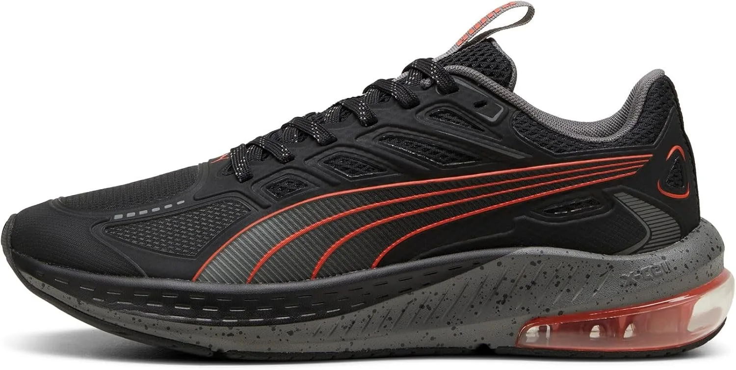 Мужские беговые кроссовки PUMA X-Cell Lightspeed Street Running Shoes, черный/красный