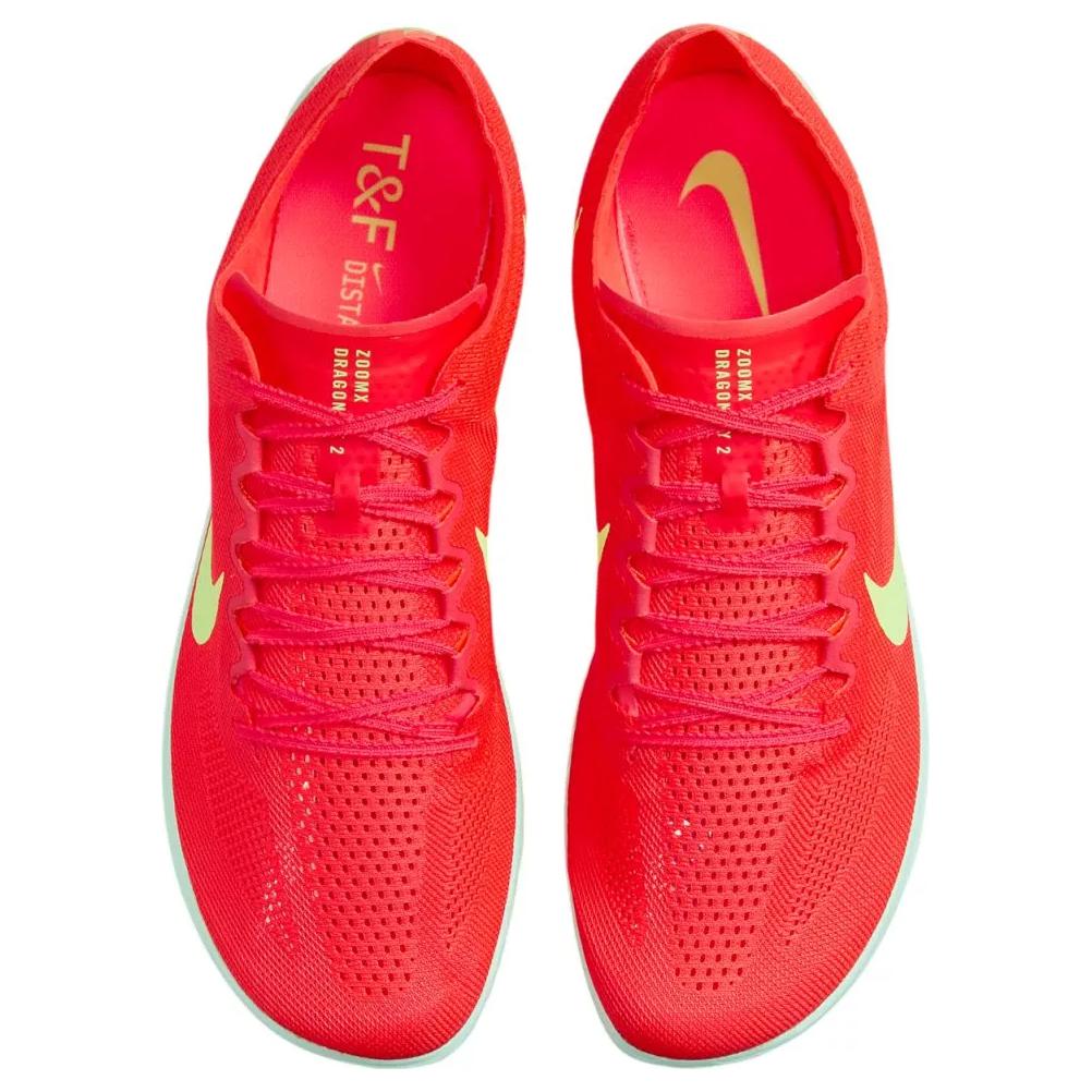 Nike Стрекоза 2 Ярко-малиновый Гипер-малиновый Лаймовый взрыв Пещерно-фиолетовый Оранжево-красный, цвет Orange Red — фото 4