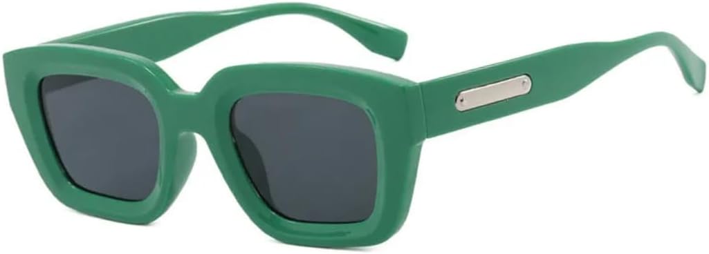 

Солнцезащитные очки с защитой от УФ-излучения UV400 | Компактная и легкая оправа | Линзы ярких цветов для занятий спортом на открытом воздухе и вождения DSVIGF, Green Gray