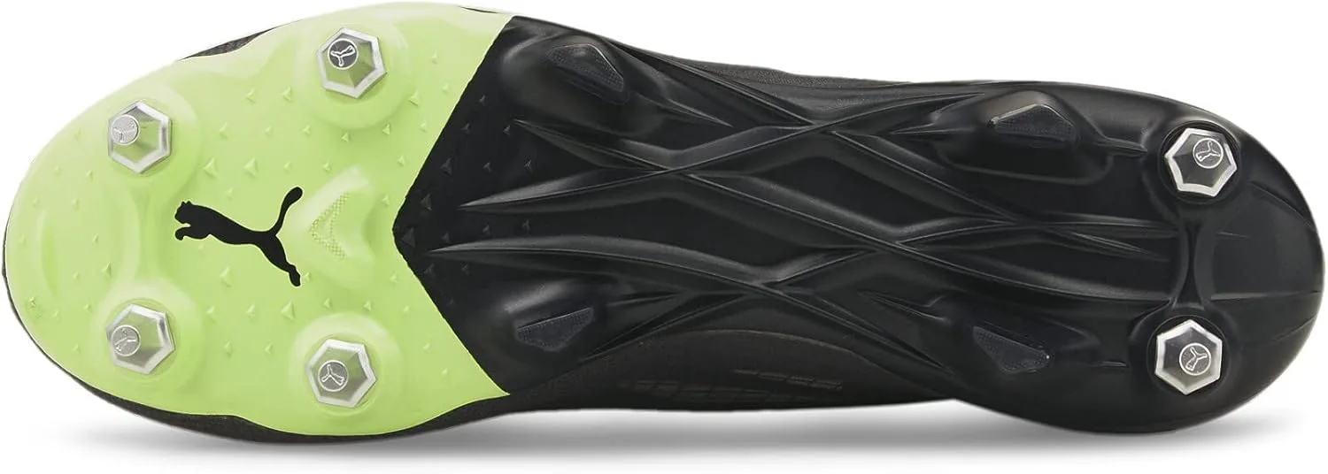 Кроссовки PUMA Ultra 1.4 Mxsg, белый/желтый — фото 4