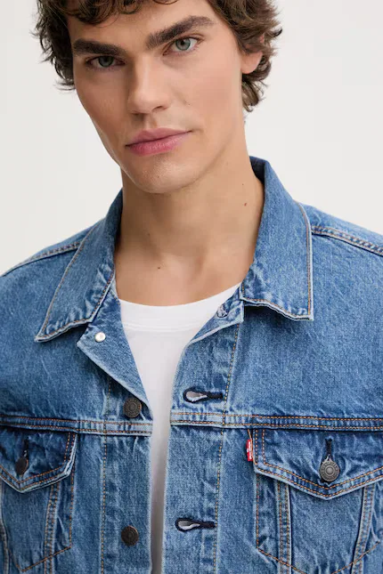 Куртка джинсовая The Jacket Levi's, синий — фото 4
