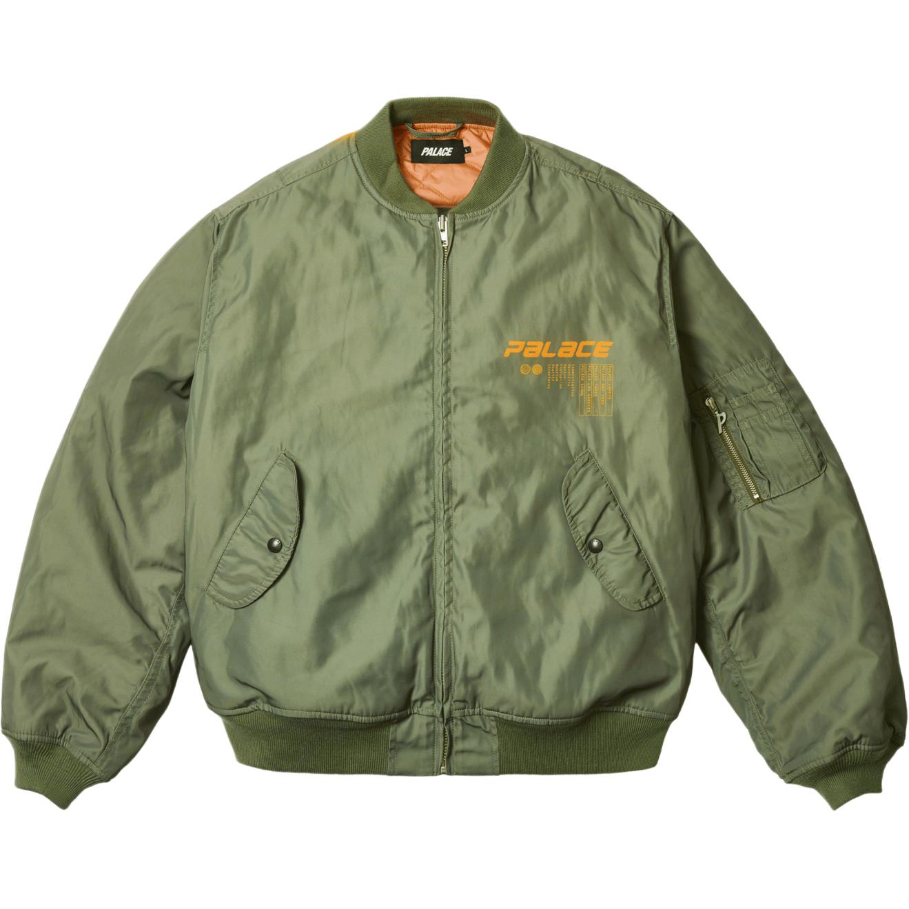 

PALACE Куртка для рейва с чакрами, Dark Green