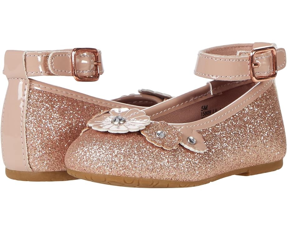 

Балетки Rachel Shoes Lil Lacie, цвет Rose Glitter