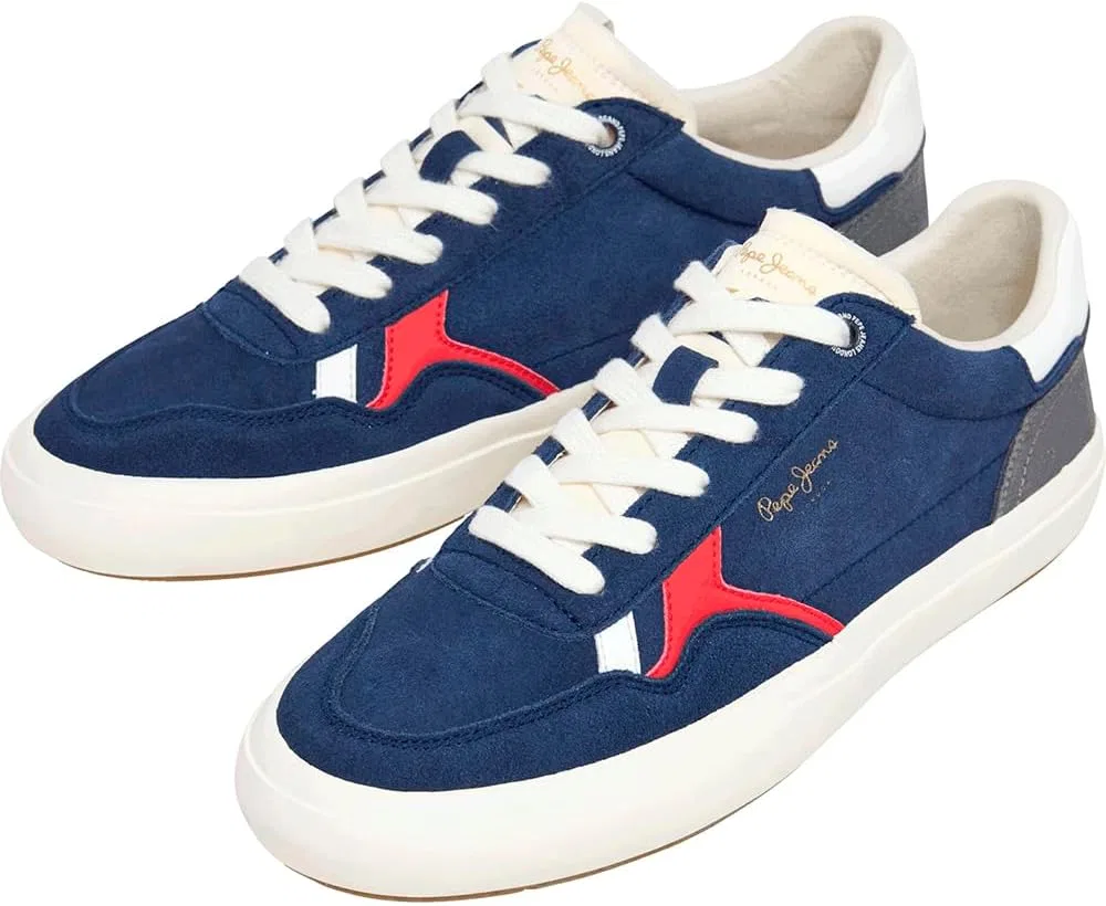 Мужские кроссовки Pepe Jeans Travis City размера M, Blue Ocean Blue — фото 3