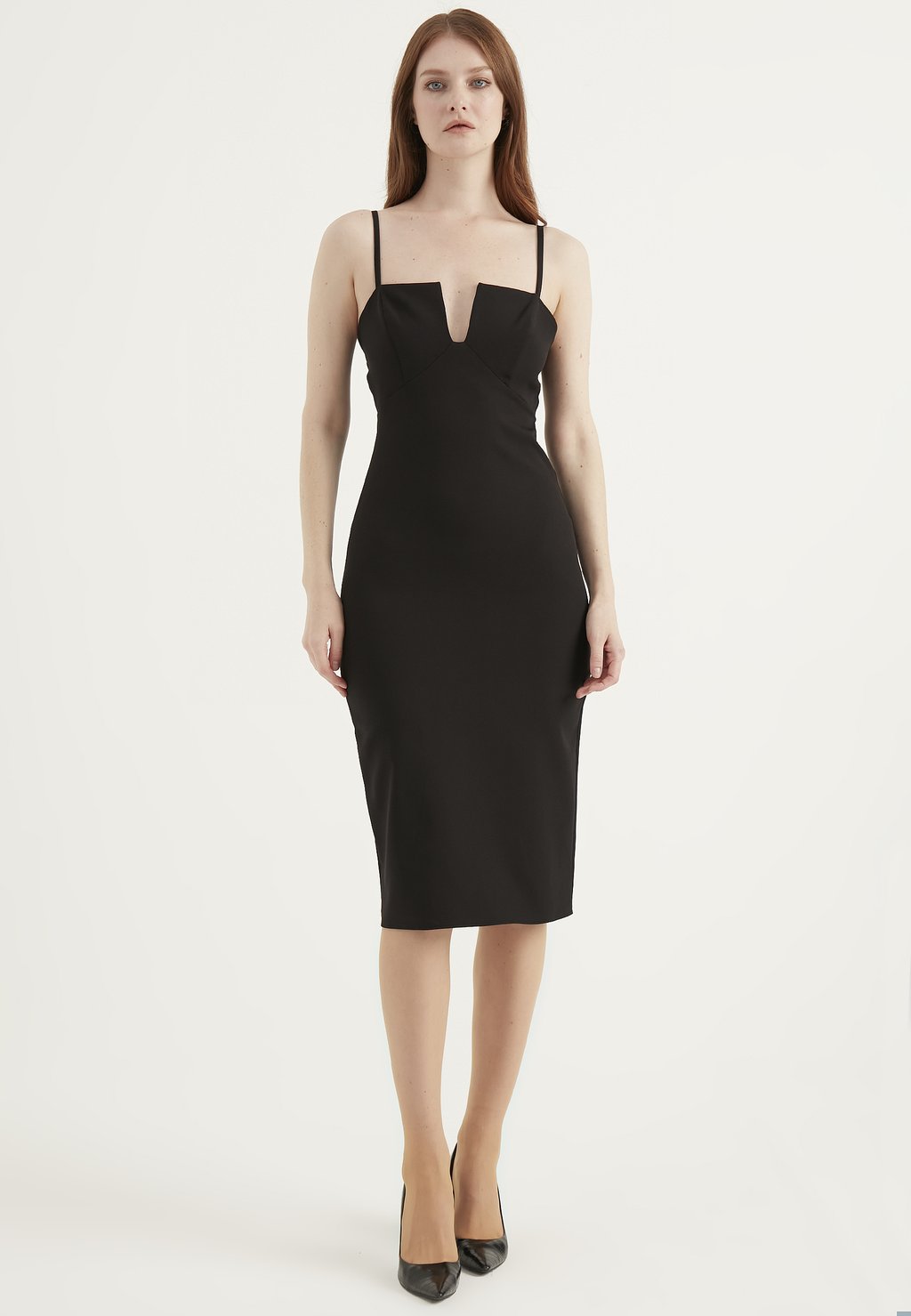 

Платье-трансформер STRAPPY WITH CHEST DETAIL Herita, черный