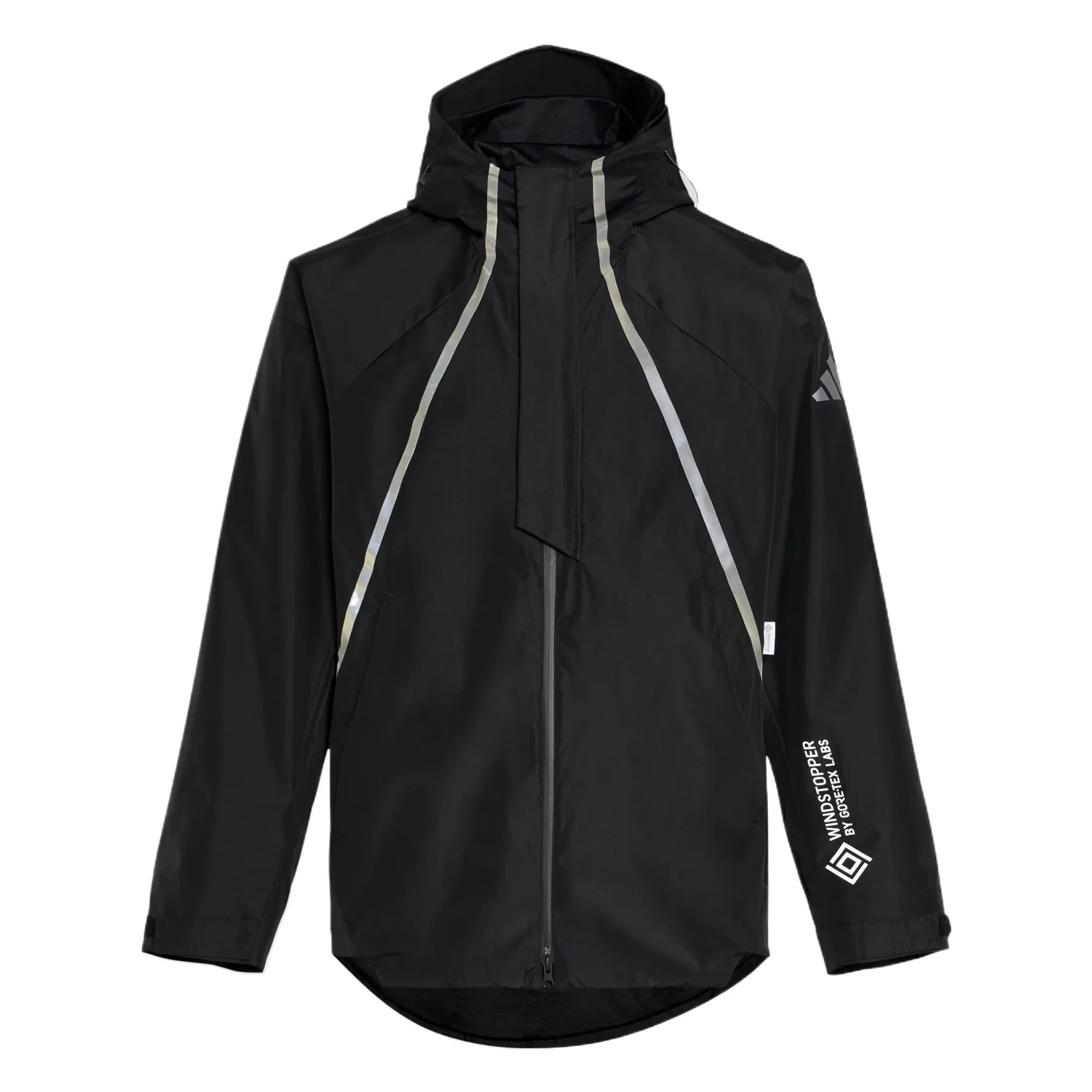 Adidas Куртка мужская XPLORIC черная с капюшоном